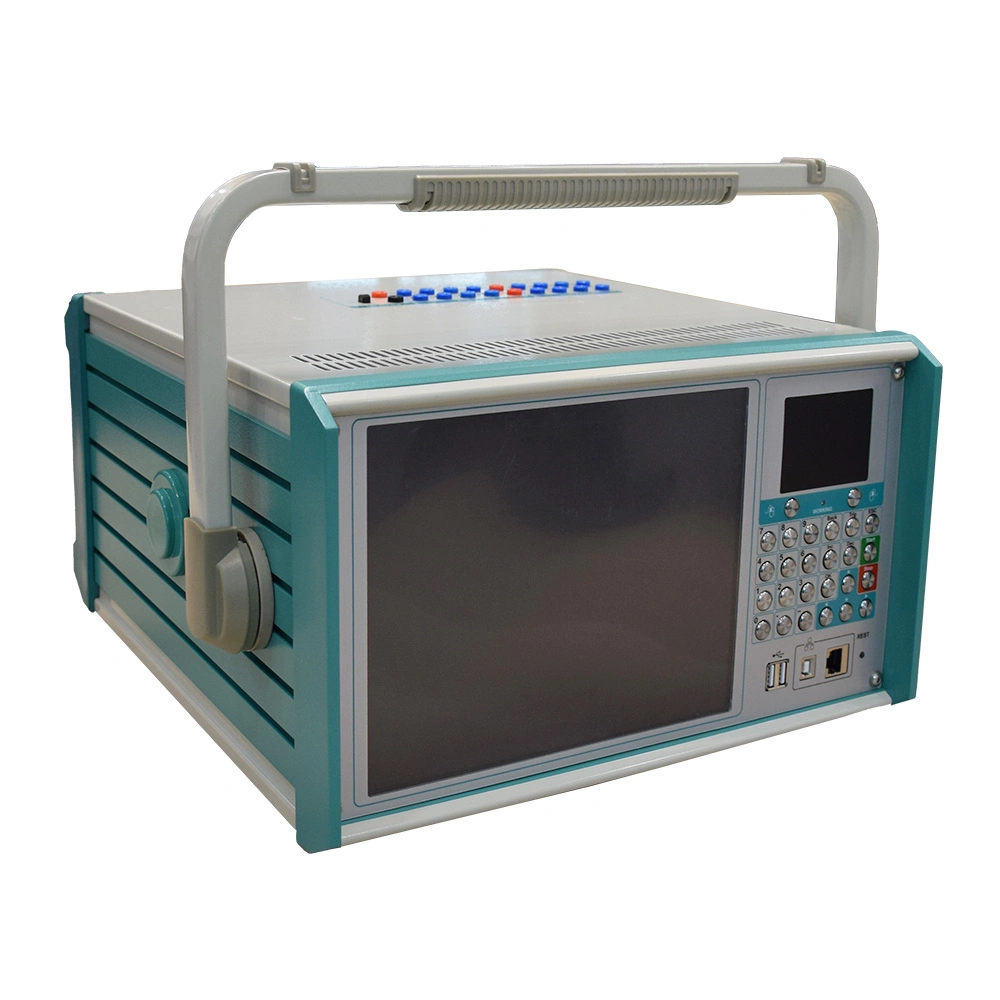 Microprocessor Comprehensive Secondary Injector Relay Testing Six Phase Relay Protection Tester