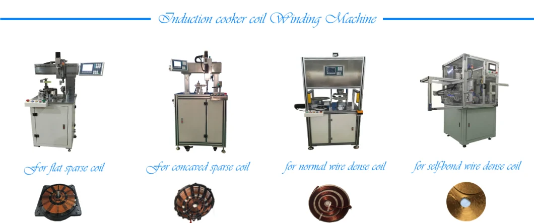 Automatic Self-Bonding Litz Wire Dense Coil Winding Machine